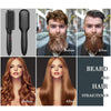 One-Step Hair Dryer & Volumizer Hot Air Brush Hot Air Curling/Electric Beard Hair Brush Straightener Tangle Comb Iron Hair Care