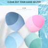 LAIKOU Silicone Face Cleansing Brush Electric Face Cleanser Electric Facial Cleanser Cleansing Skin Deep Washing Massage Brush